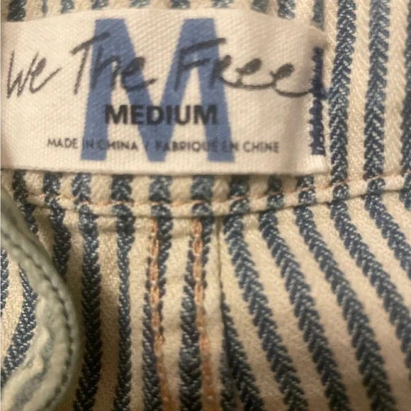 Free People Striped Casual overalls - Picture 2 of 5